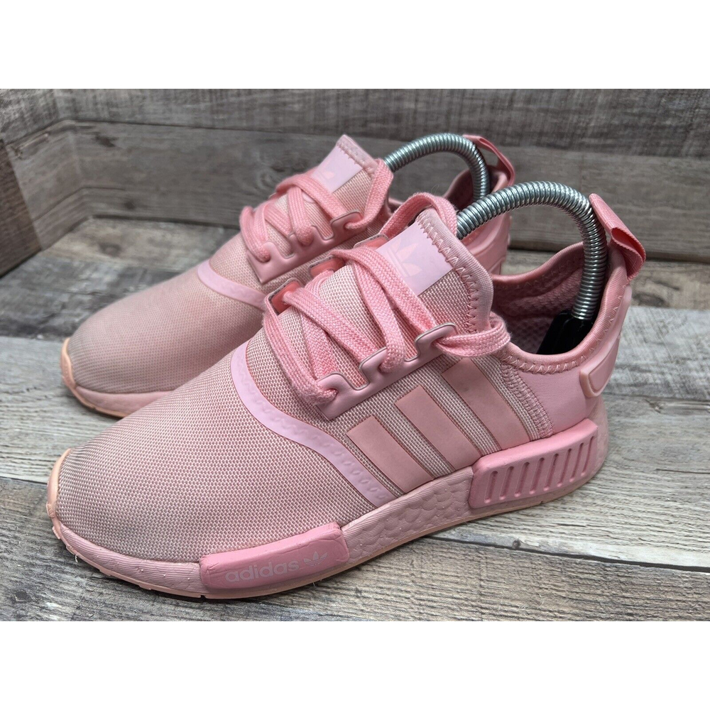 Adidas Nmd R1 FW4708 Pink Color Women Size 5 Preowned - Picture 12 of 12